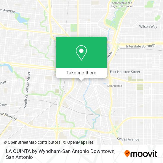 LA QUINTA by Wyndham-San Antonio Downtown map