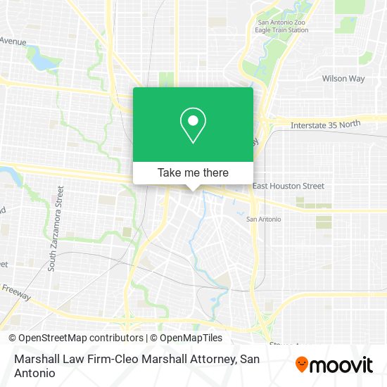 Marshall Law Firm-Cleo Marshall Attorney map