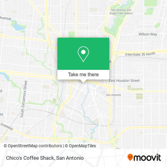 Chico's Coffee Shack map