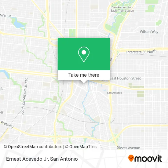 Ernest Acevedo Jr map