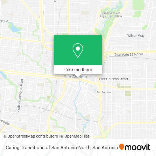 Caring Transitions of San Antonio North map