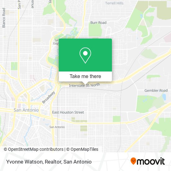 Yvonne Watson, Realtor map