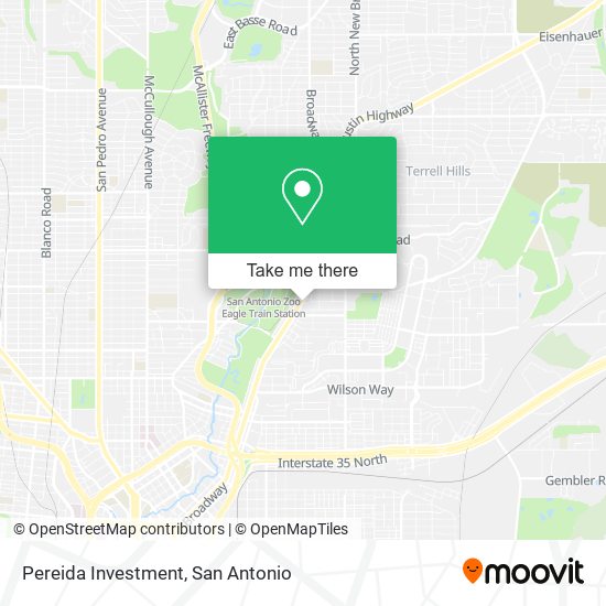 Mapa de Pereida Investment