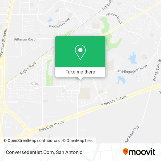 Conversedentist.Com map