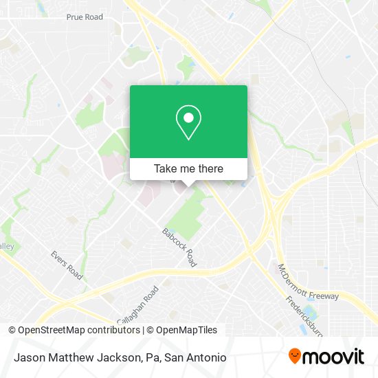 Jason Matthew Jackson, Pa map