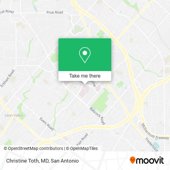 Mapa de Christine Toth, MD
