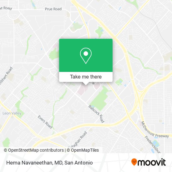 Hema Navaneethan, MD map