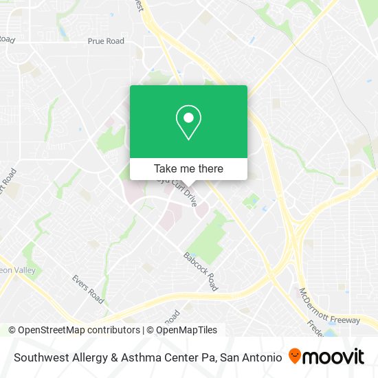 Mapa de Southwest Allergy & Asthma Center Pa