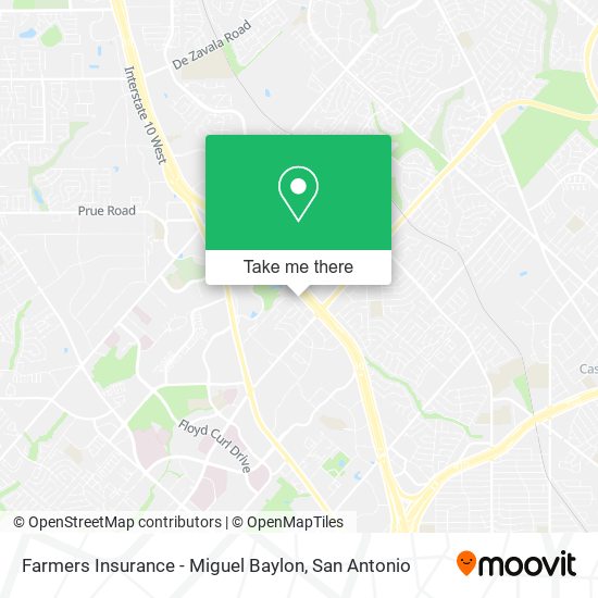 Farmers Insurance - Miguel Baylon map