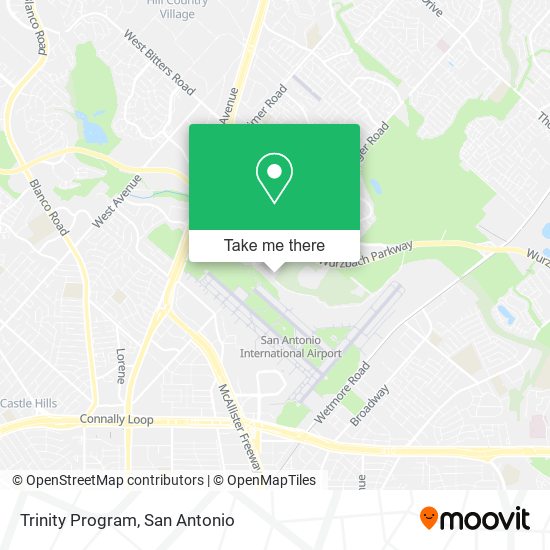 Trinity Program map