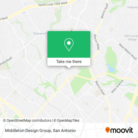 Middleton Design Group map