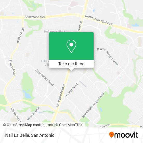 Mapa de Nail La Belle