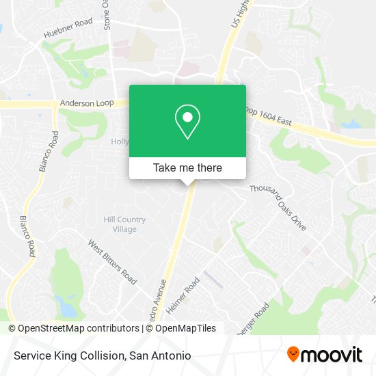 Service King Collision map