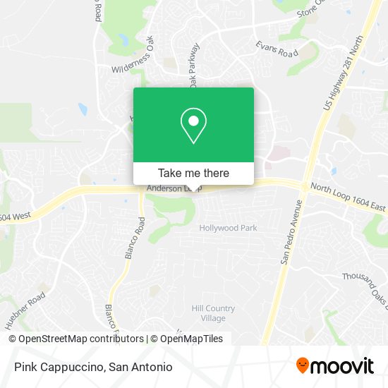 Pink Cappuccino map