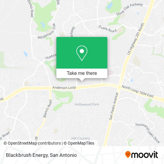 Blackbrush Energy map