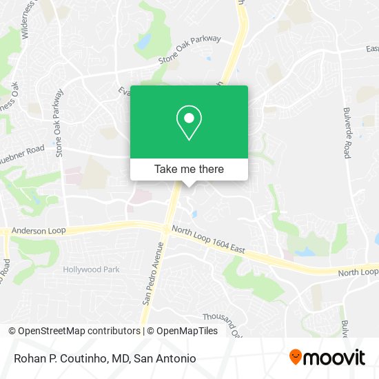 Mapa de Rohan P. Coutinho, MD