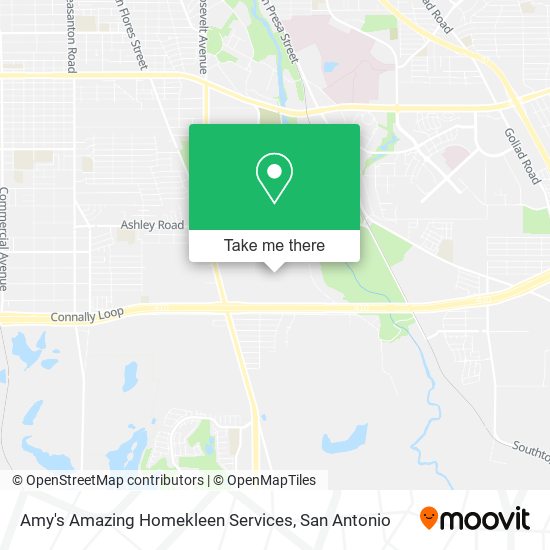 Amy's Amazing Homekleen Services map