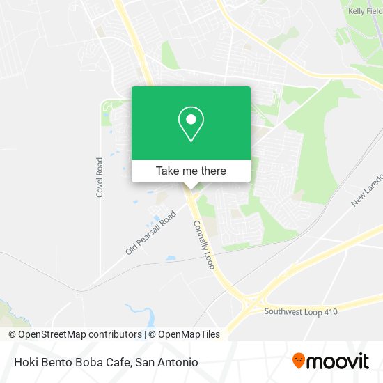 Hoki Bento Boba Cafe map