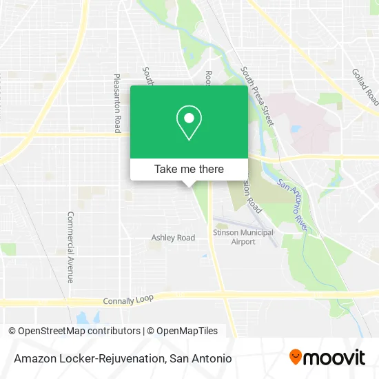 Amazon Locker-Rejuvenation map