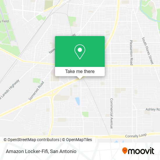 Mapa de Amazon Locker-Fifi