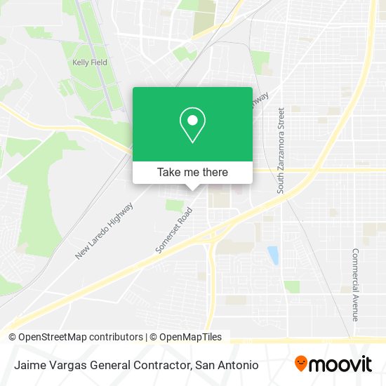 Jaime Vargas General Contractor map