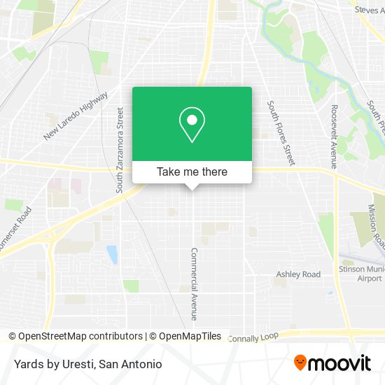 Yards by Uresti map