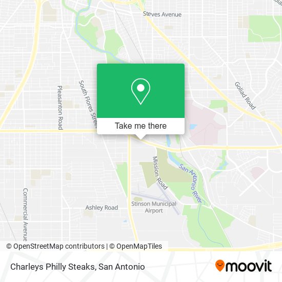 Charleys Philly Steaks map