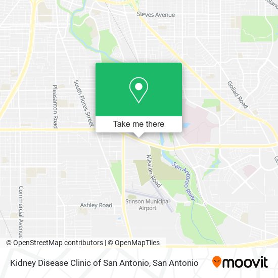 Kidney Disease Clinic of San Antonio map