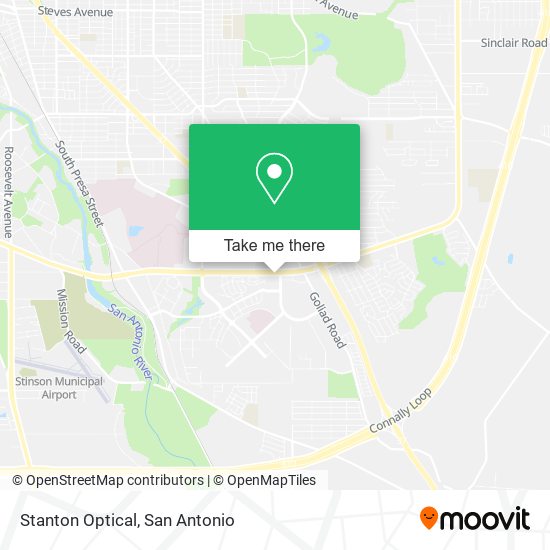 Stanton Optical map