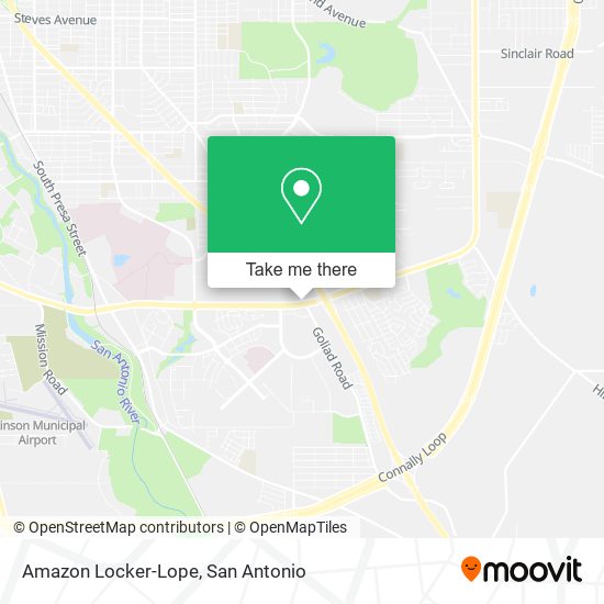 Amazon Locker-Lope map
