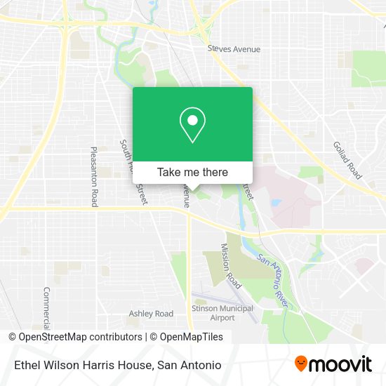 Mapa de Ethel Wilson Harris House