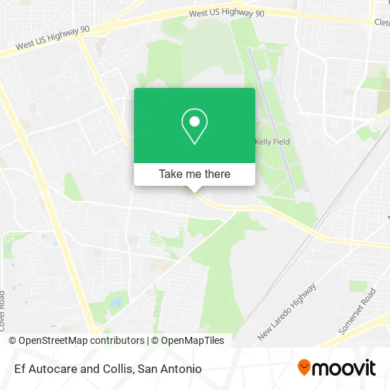 Mapa de Ef Autocare and Collis