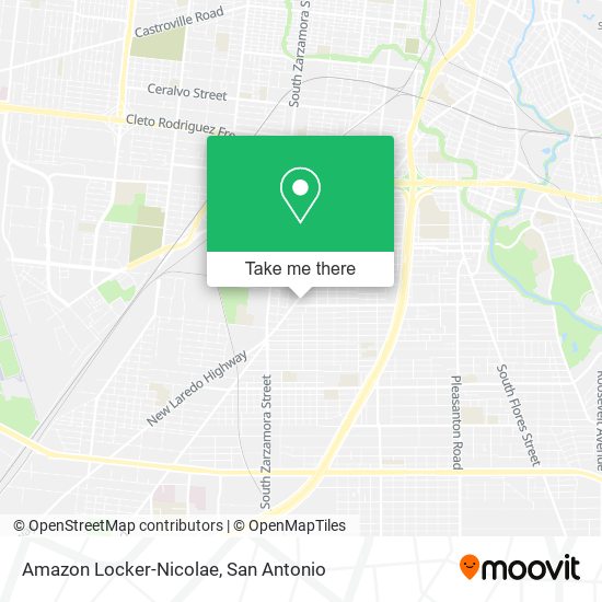Amazon Locker-Nicolae map