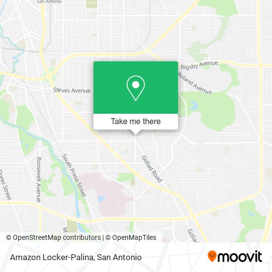 Amazon Locker-Palina map