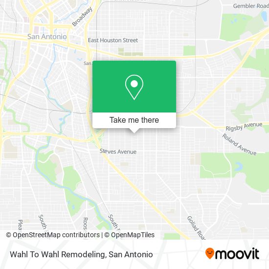 Wahl To Wahl Remodeling map