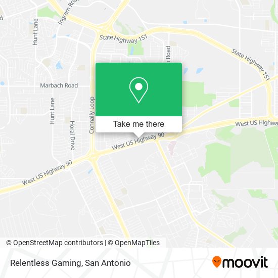 Relentless Gaming map