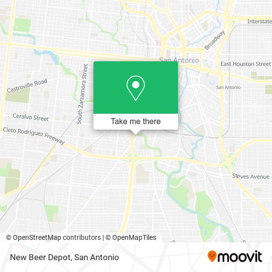 Mapa de New Beer Depot