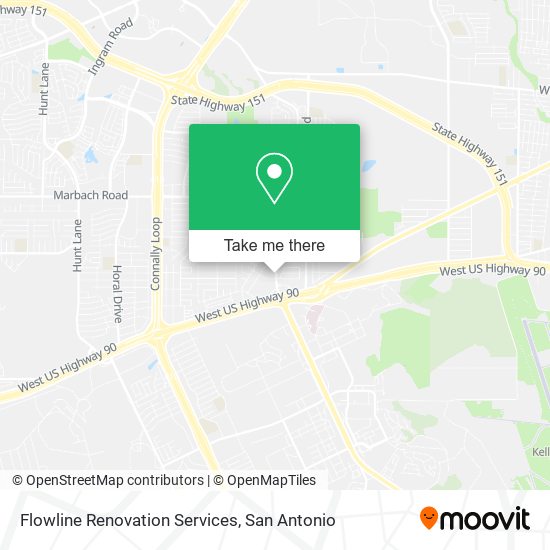 Flowline Renovation Services map