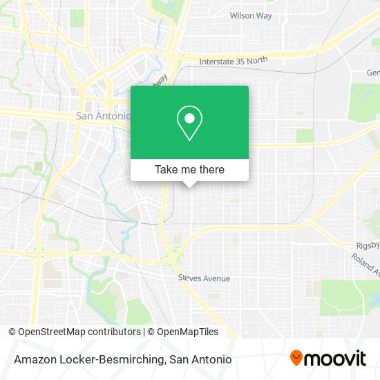 Mapa de Amazon Locker-Besmirching