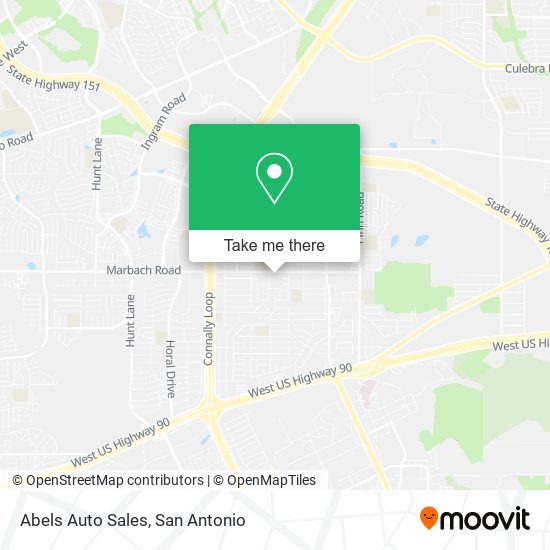Abels Auto Sales map
