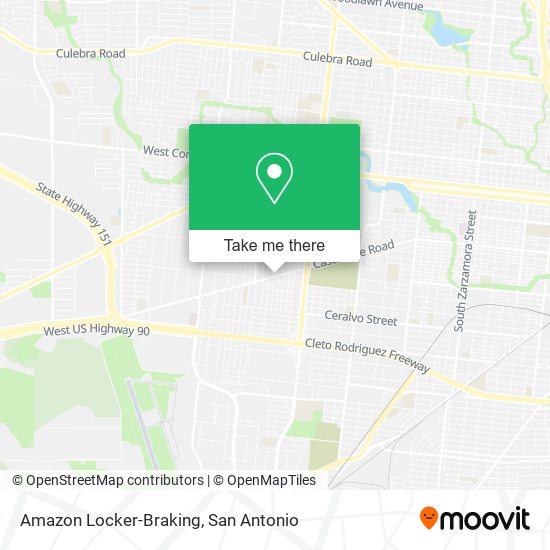 Amazon Locker-Braking map