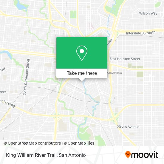 Mapa de King William River Trail