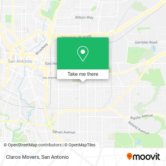 Mapa de Claros Movers
