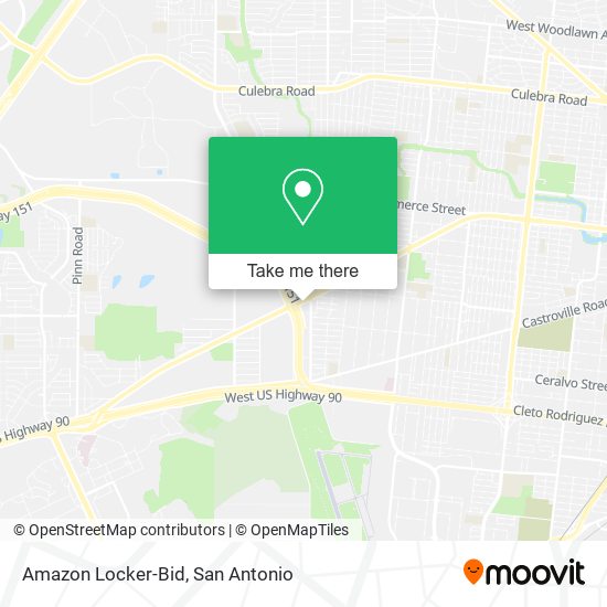 Mapa de Amazon Locker-Bid