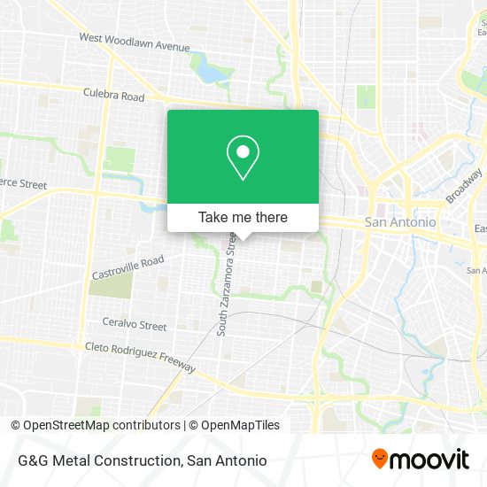 G&G Metal Construction map