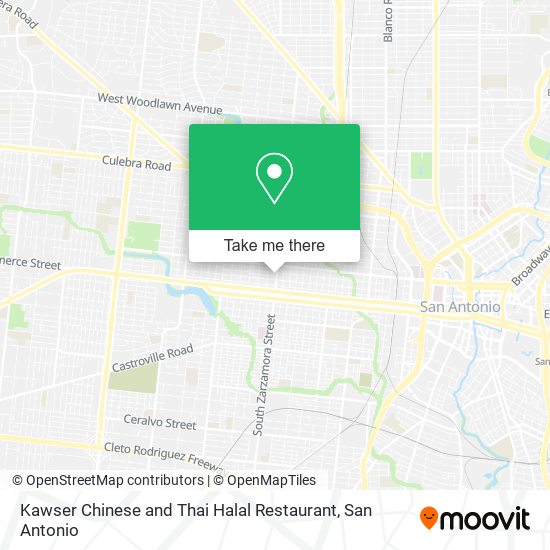 Kawser Chinese and Thai Halal Restaurant map