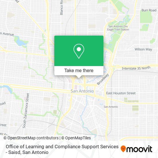 Office of Learning and Compliance Support Services - Saisd map