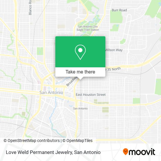 Love Weld Permanent Jewelry map