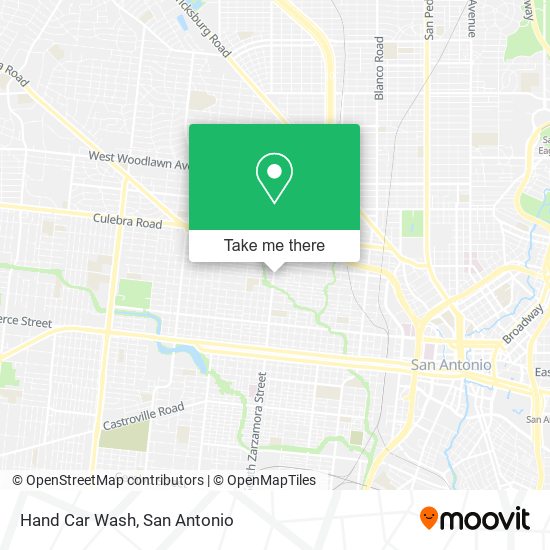 Hand Car Wash map