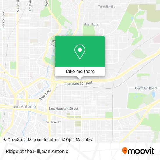Ridge at the Hill map